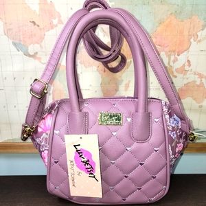 BRAND NEW Luv Betsey Mauve LBQUINNY Satchel